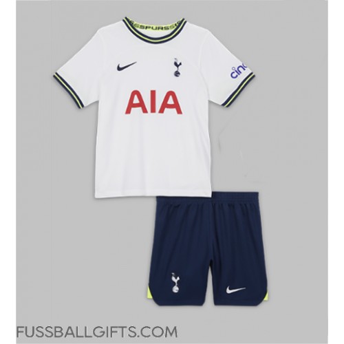 Tottenham Hotspur Fußballbekleidung Heimtrikot Kinder 2022-23 Kurzarm (+ kurze hosen)